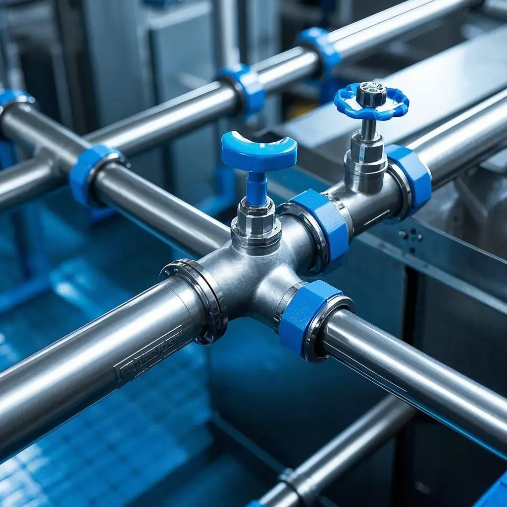 Țeavă din oțel inoxidabil de calitate alimentară pentru linia de procesare a băuturilor