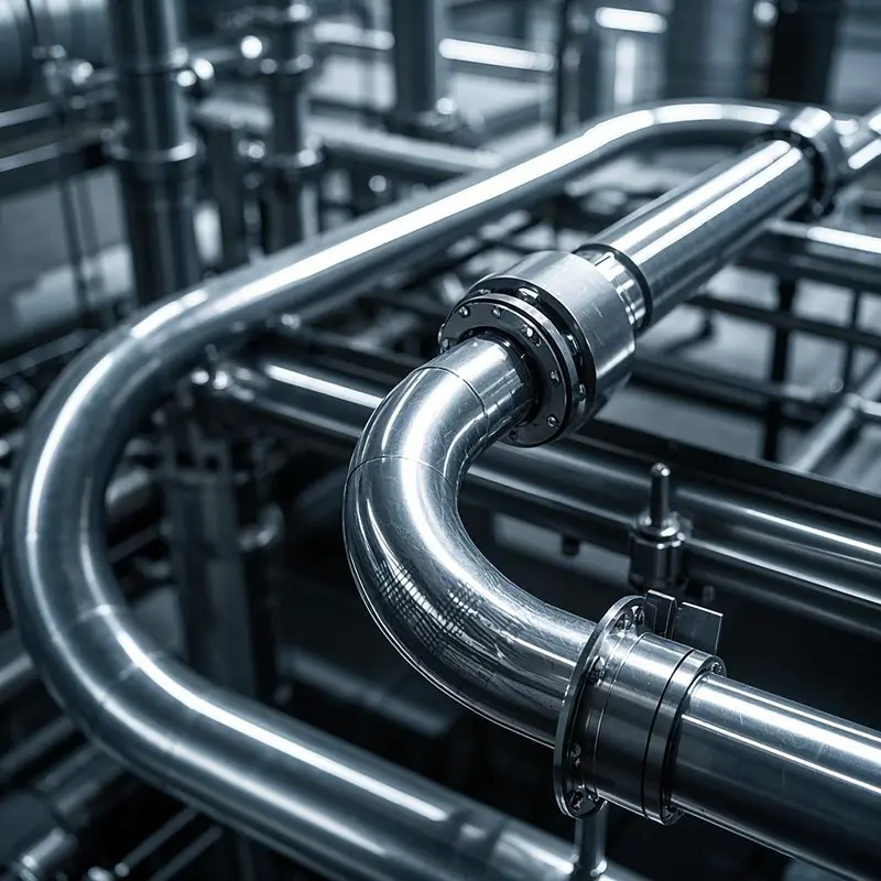 Conductă din oțel inoxidabil pentru industria chimică