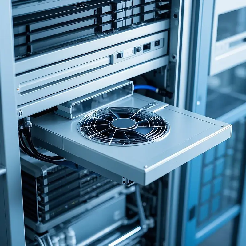 Conductă din oțel inoxidabil pentru dulapul serverului